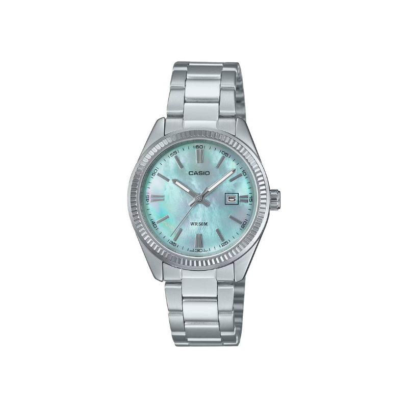 Casio Enticer LTP‑1302DS‑2AVDF Analog Stainless Steel Women’s Watch