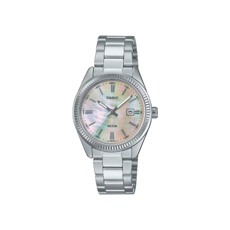 Casio Enticer LTP‑1302DS‑4AVDF Analog Stainless Steel Women’s Watch