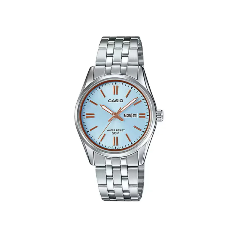 Casio Enticer LTP‑1335D‑2AVDF Analog Stainless Steel Women’s Watch
