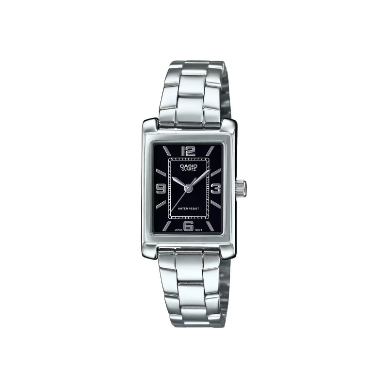 Casio Standard LTP-1234DD-1ADF Analog Stainless Steel Women’s Watch