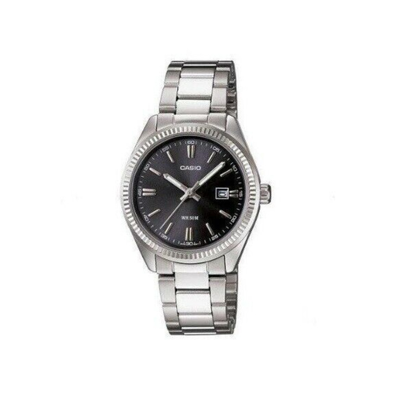 Casio Standard LTP‑1302D‑1A1VDF Analog Stainless Steel Women’s Watch