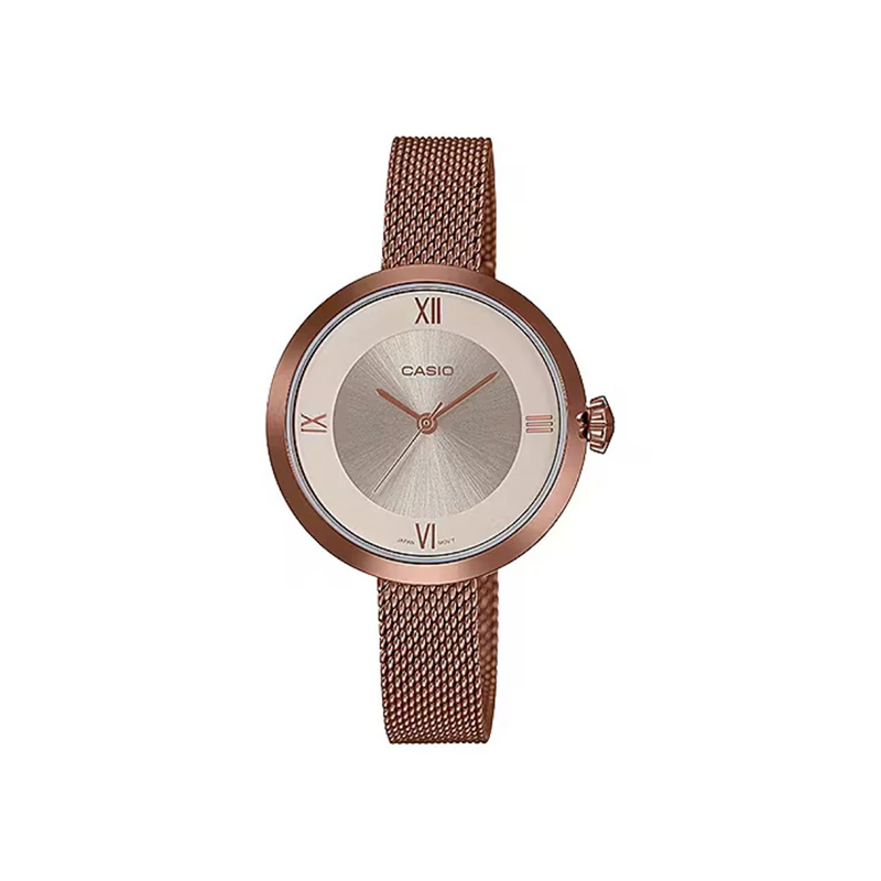 Casio Standard LTP-E154MR-9ADF Analog Stainless Steel Women’s Watch