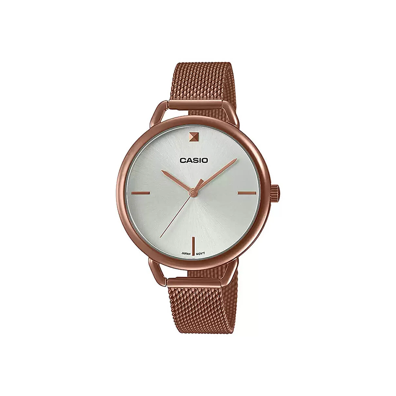 Casio Standard LTP-E415MR-7CDF Analog Stainless Steel Women's Watch