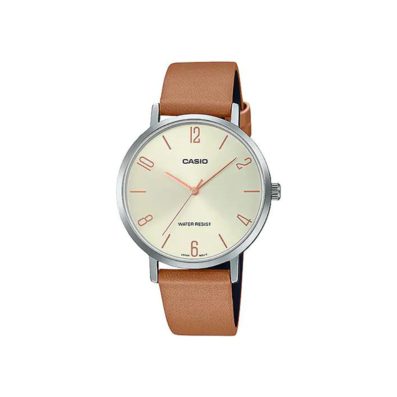 Casio Standard LTP-VT01L-5B Leather Strap Women's Watch