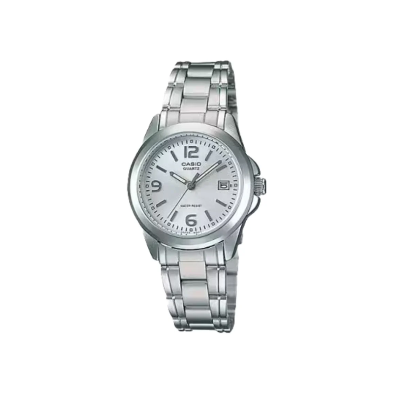 Casio Standard LTP‑1215A‑7ADF Analog Stainless Steel Women’s Watch