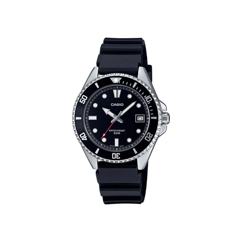 Casio Standard MDV-10-1A1VDF Duro Date Resin Belt Men’s Watch