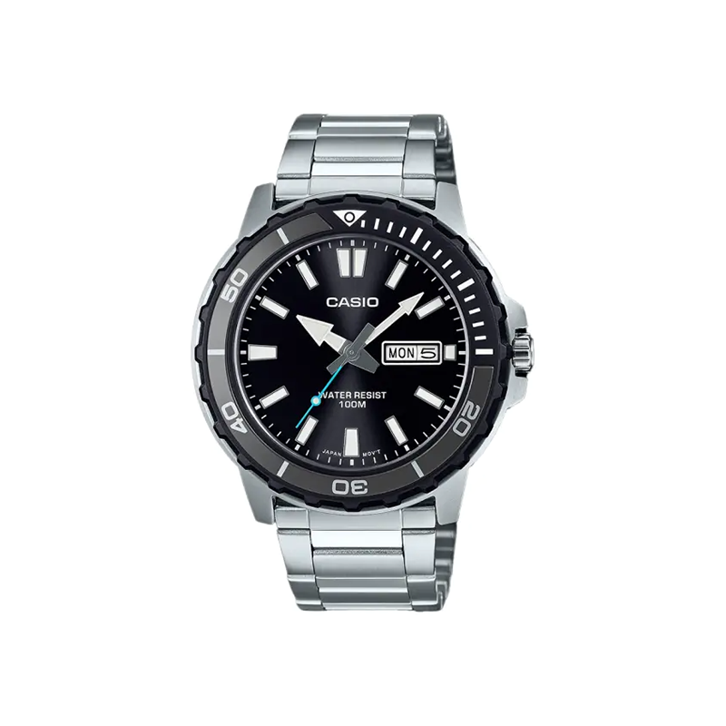 Casio Standard MTD-125D-1A3VDF Stainless Steel Men’s Watch