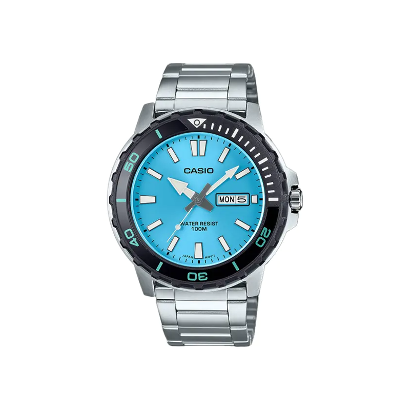 Casio Standard MTD-125D-2A3VDF Analog Stainless Steel Men’s Watch