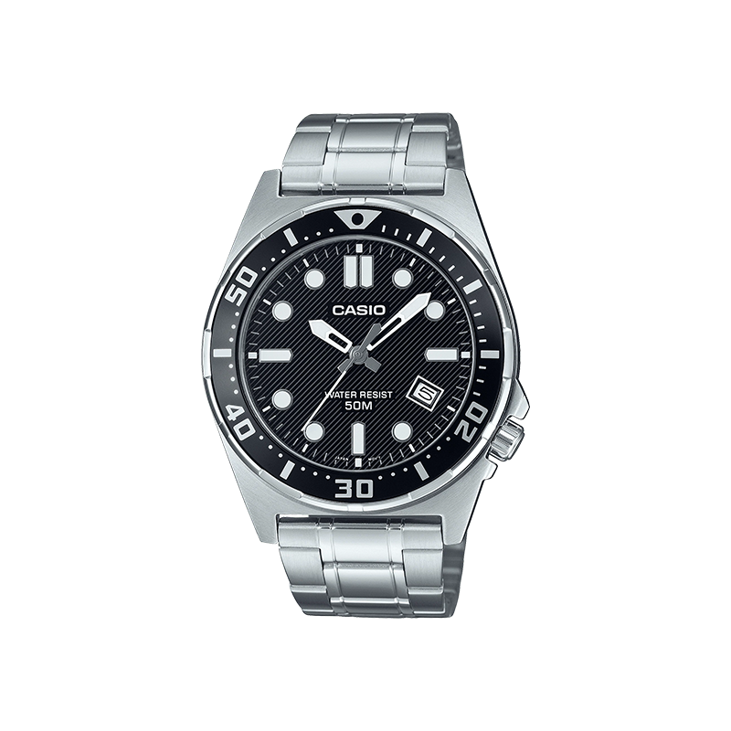 Casio Standard MTD-135D-1AVDF Stainless Steel Men’s Watch