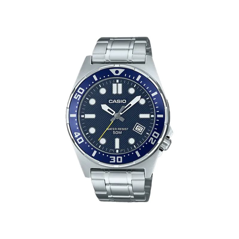 Casio Standard MTD-135D-2AVDF Stainless Steel Men’s Watch