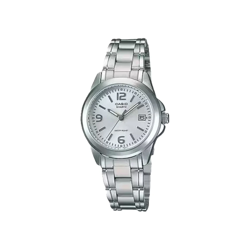 Casio Standard MTP-1215A-7A Date Stainless Steel Men's Watch