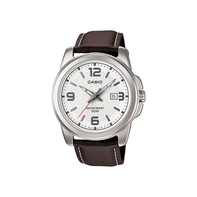 Casio Standard MTP-1314L-7AV Analog Leather Strap Men's Watch
