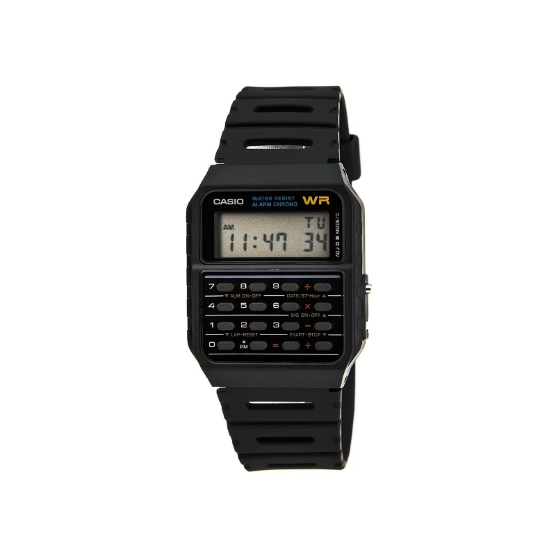 Casio Vintage CA-53W-1Z Calculator Resin Belt Men’s Watch