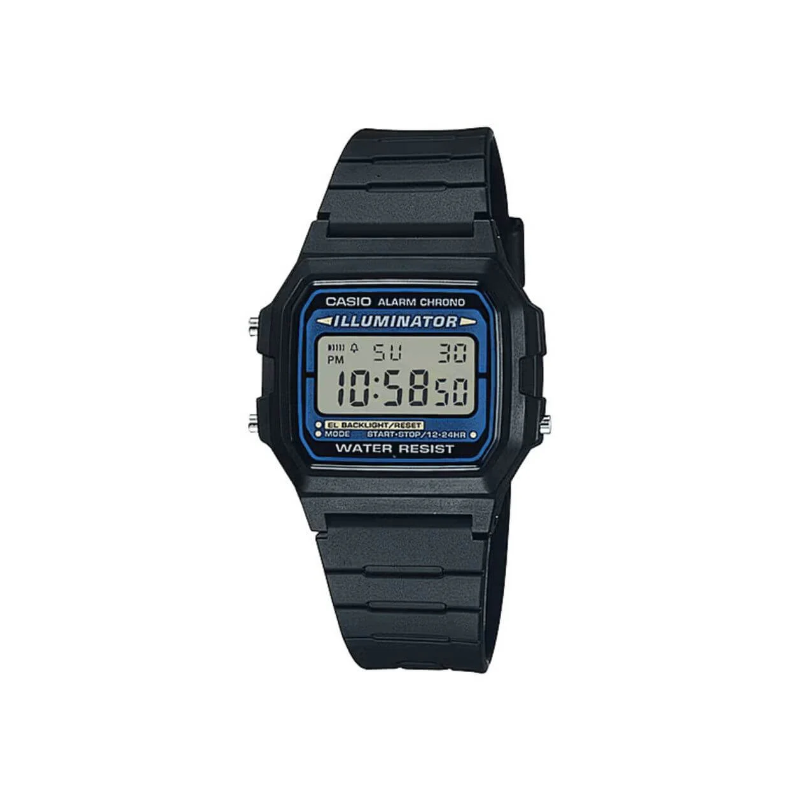 Casio Vintage F-105W-1ADF Digital Resin Band Unisex Watch