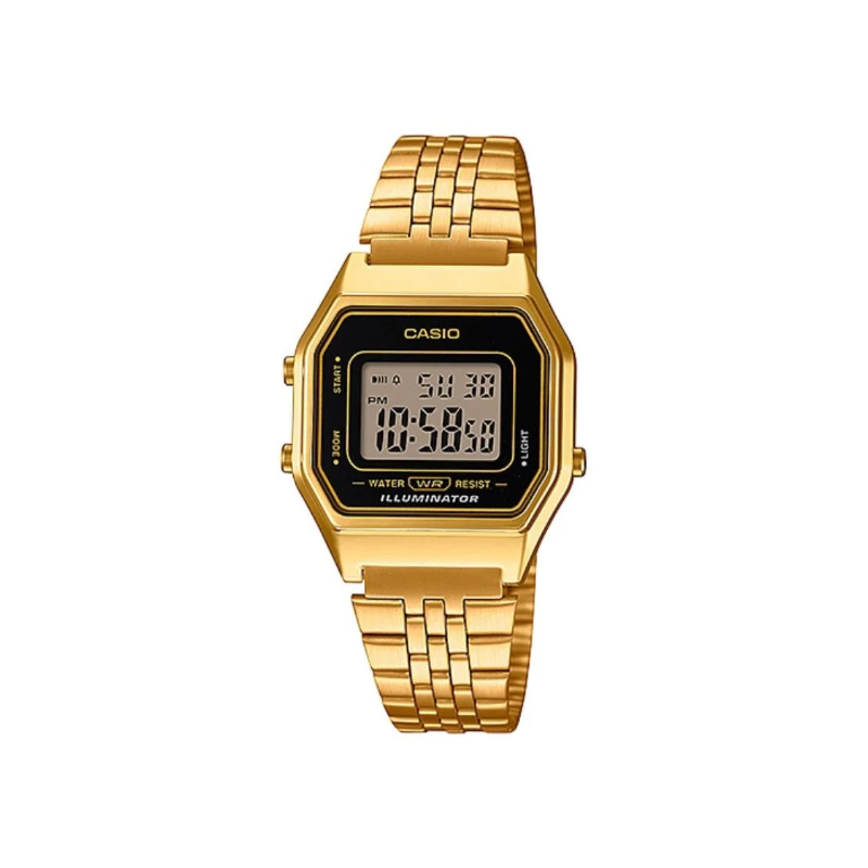 Casio Vintage LA680WGA-1DF Digital Stainless Steel Women’s Watch