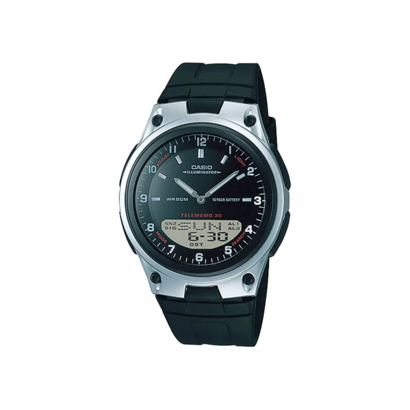 Casio Youth AW-80-1AVDF Dual Time Resin Belt Men’s Watch