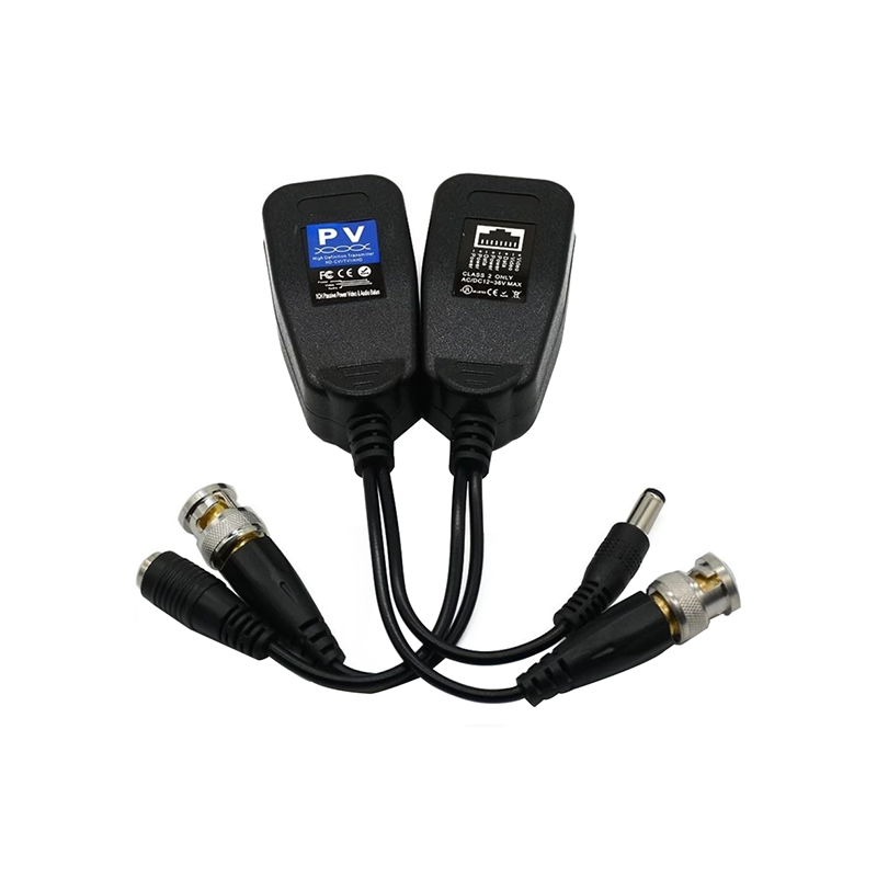 CCTV 298 8MP HD Video Balun With Power passive