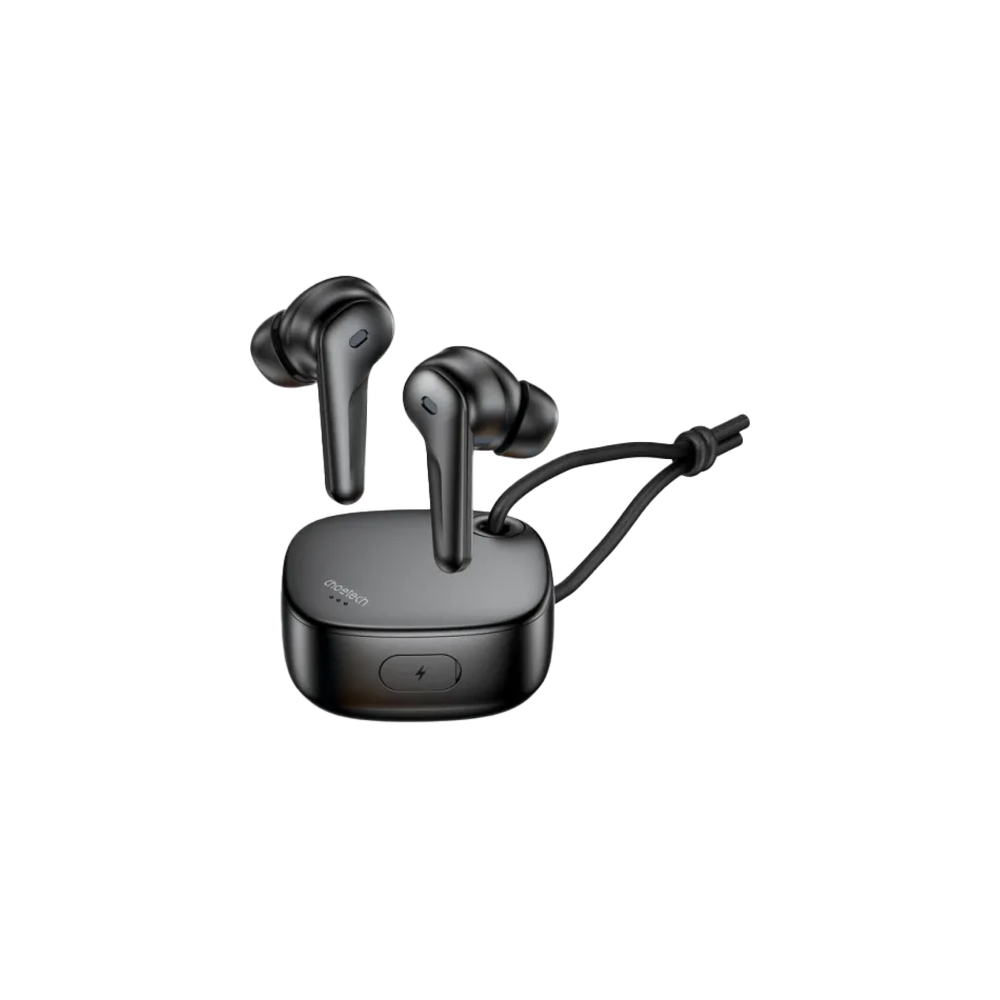 Choetech ANC+ENC 4 Mic Earphone TWS Touch Control with Rotate charging case (BH-T17-BK)