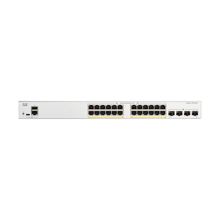 Cisco C1300-24P-4G 28 Port Managed Network Switch