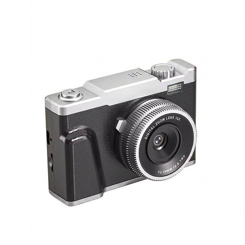 Compact 44MP Rechargeable Digital Kids Camera with 16X Zoom