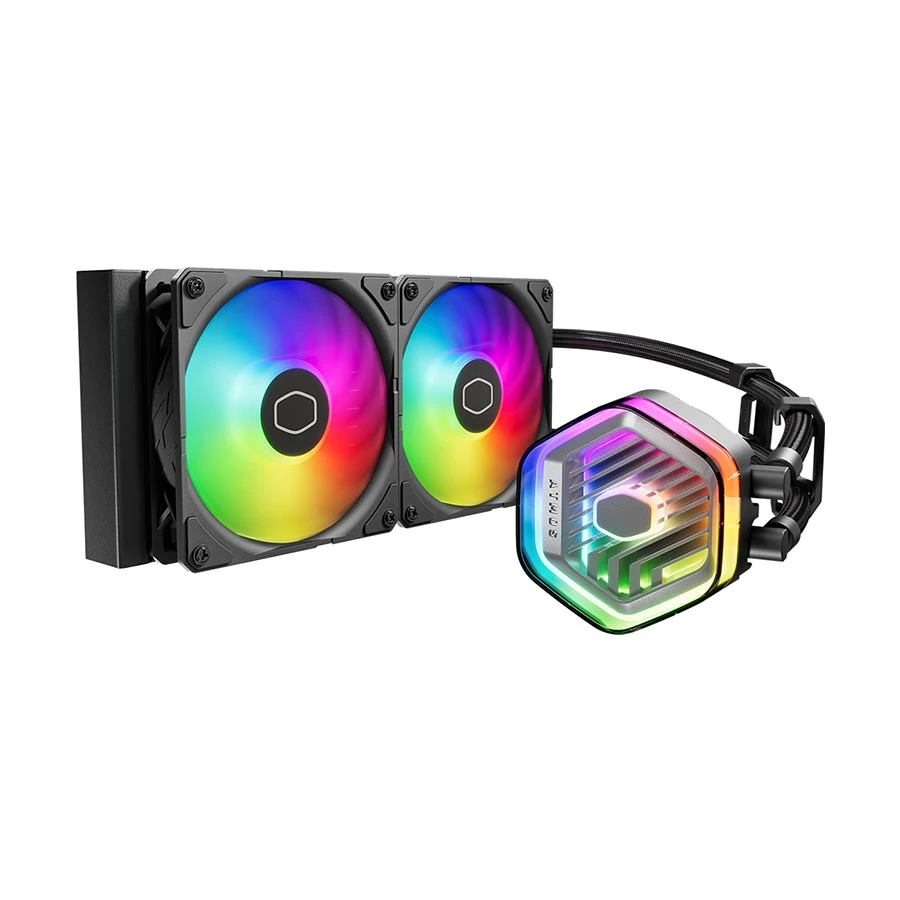 Cooler Master MasterLiquid 240 ATMOS ARGB 240mm Liquid CPU Cooler #MLX-D24M-A25PZ-R1