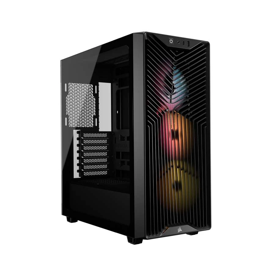 CORSAIR 3200D RS ARGB Mid-Tower Tempered Glass ATX Gaming Desktop Case