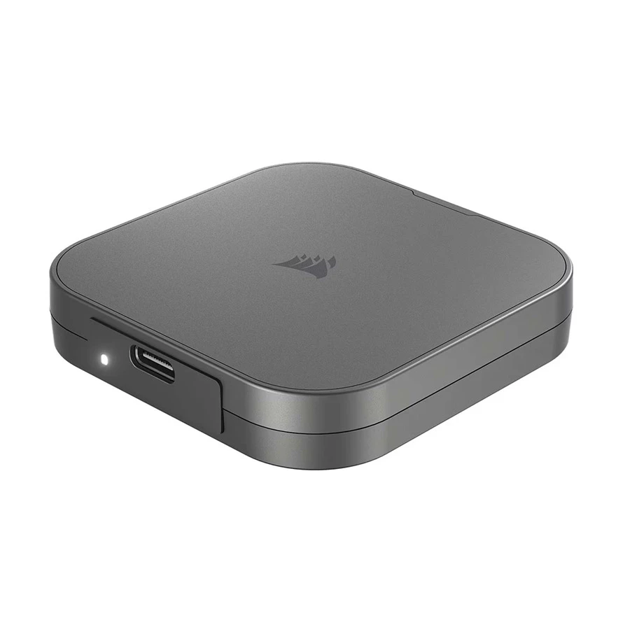 CORSAIR EX300U 2TB USB Type-C Gunmetal Portable External SSD