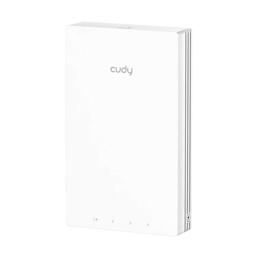 Cudy AP3000 Wall Indoor AX3000 Mbps Wireless Dual Band Wi-Fi 6 Wall-Plate Access Point
