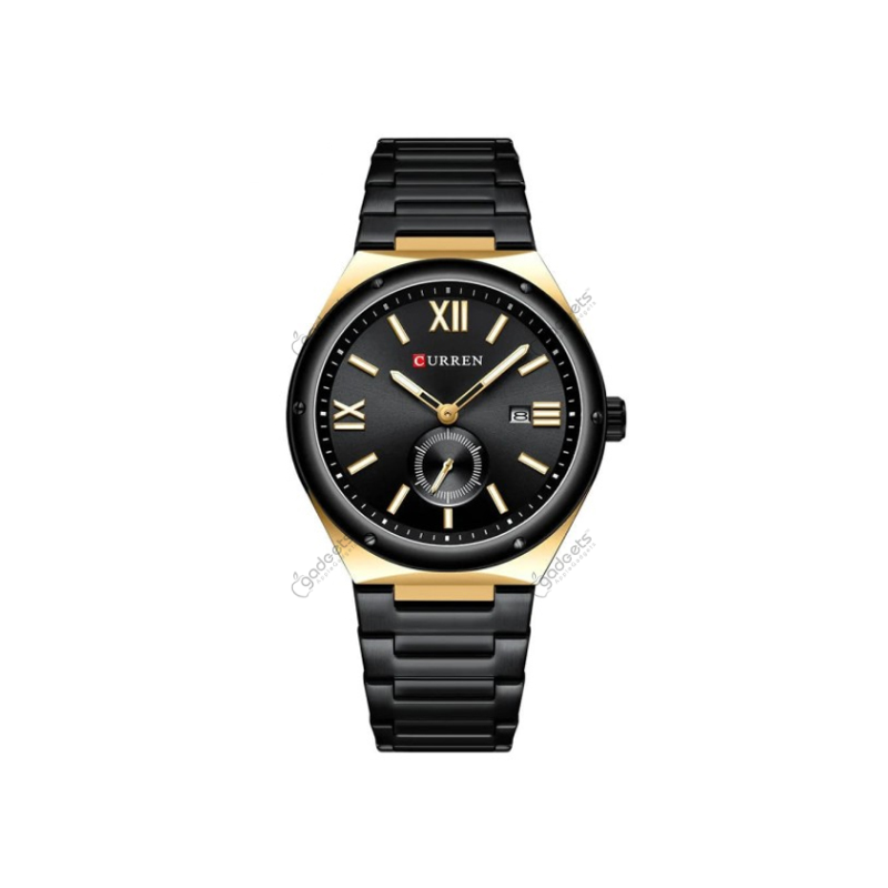 Curren 8471 Luxury Quartz Stainless Steel Strap Men’s Watch