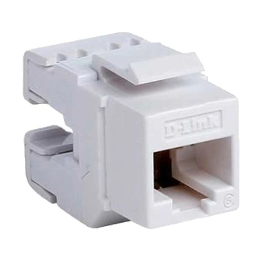 D-Link Cat-6 Keystone Jack #NKJ-C6WHI1B21