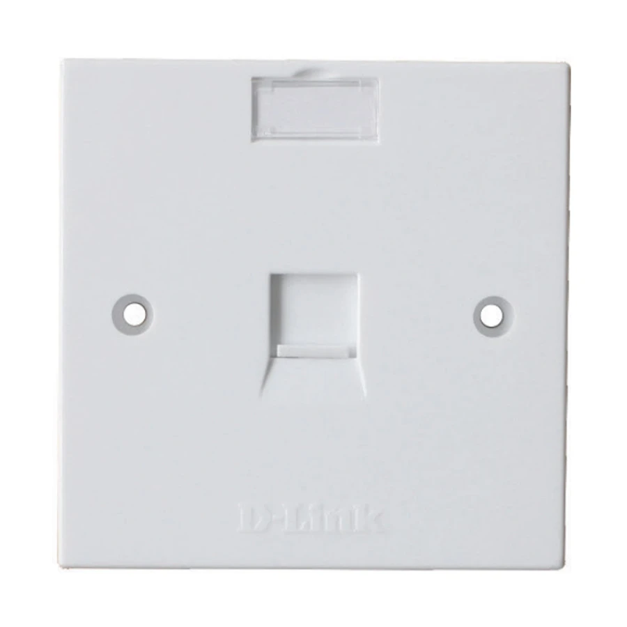 D-Link Face Plate (Single Port) #NFP-0WHI11