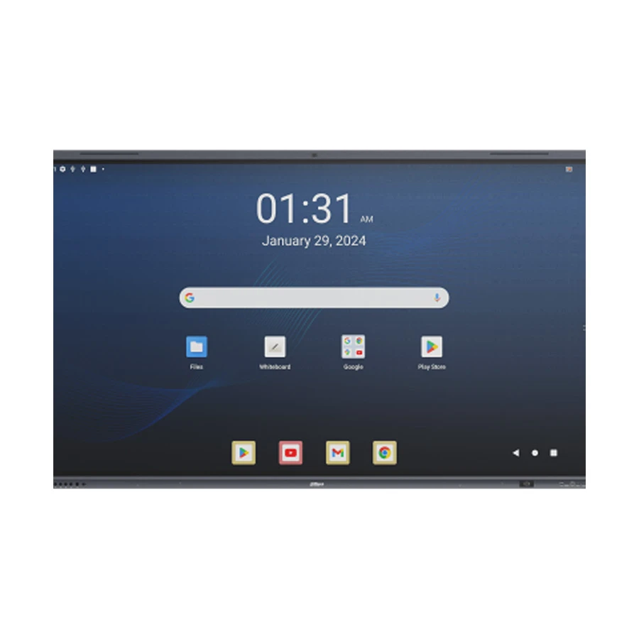 Dahua LPH86-MC480-U 86 Inch 16GB RAM 256GB ROM 48MP Camera 4K UHD Android 15 Interactive Flat Panel Display