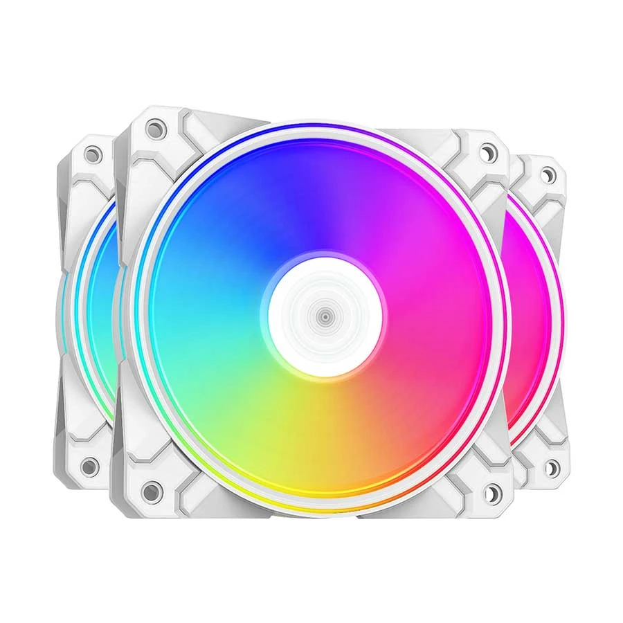 DeepCool CF120 PLUS WH (3xFAN) ARGB LED Casing Cooling Fan