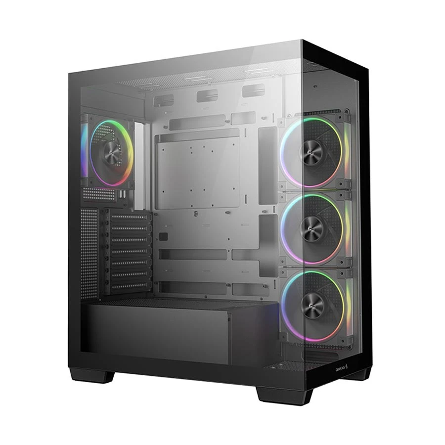 DeepCool CG580 4F V2 Mid Tower (Tempered Glass Window) ATX Gaming Desktop Case #R-CG580-BKADA4-G-2
