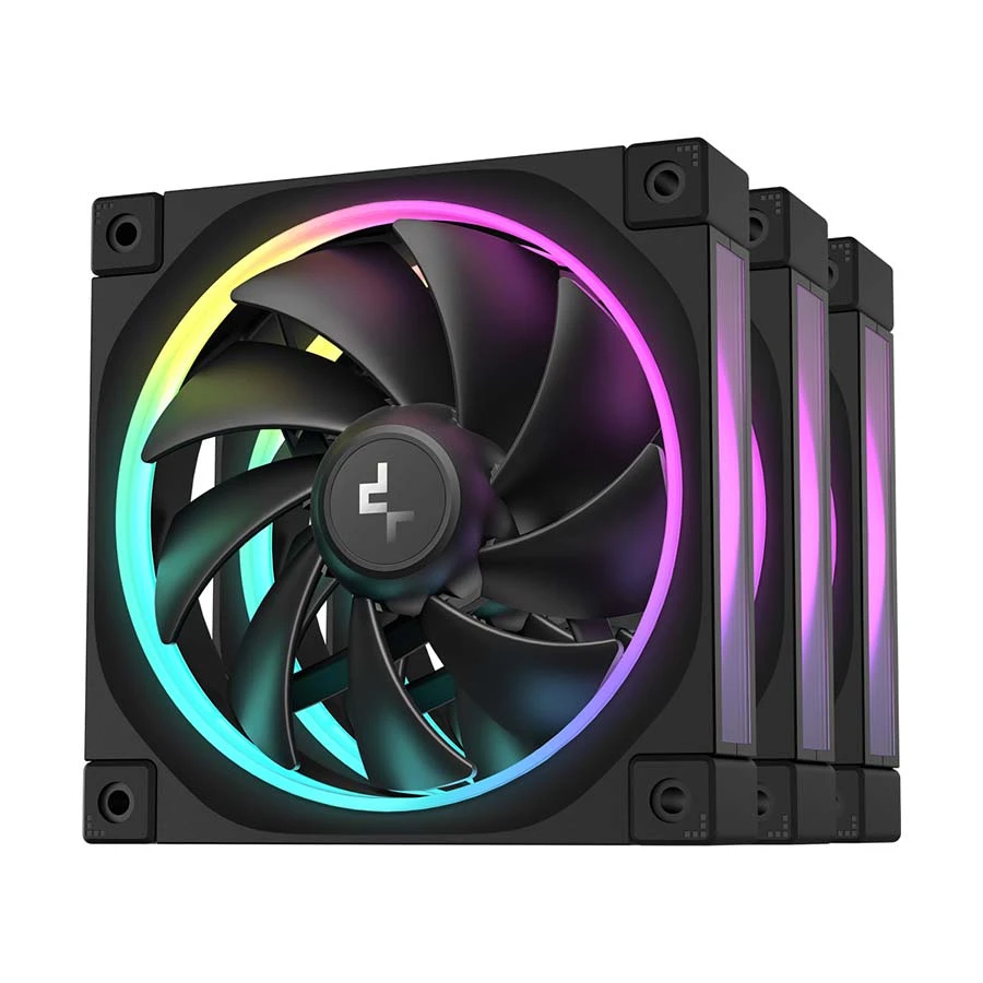 DeepCool FL12-3 IN 1 ARGB (3xFAN) Casing Cooling Fan #R-FL12-BKAPN3-G