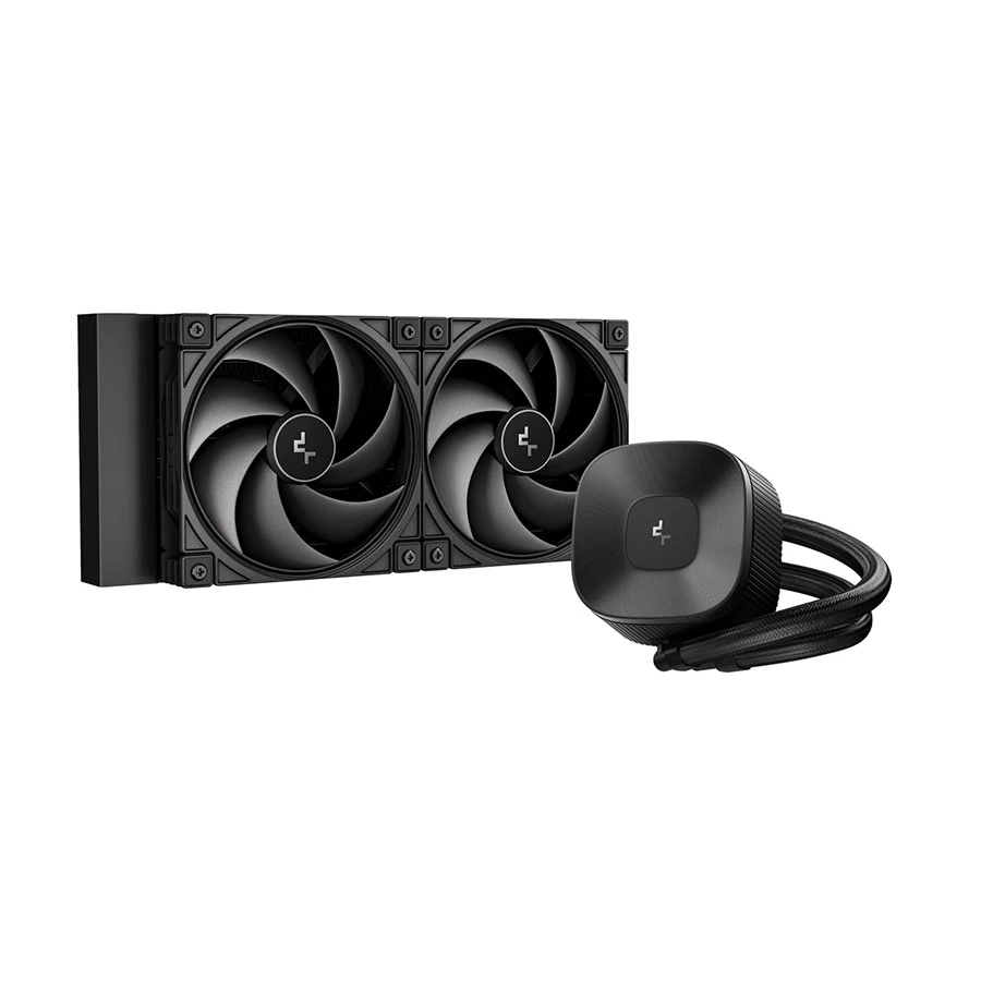 DeepCool LE240 V2 ZERO DARK 240mm AIO Liquid CPU Cooler