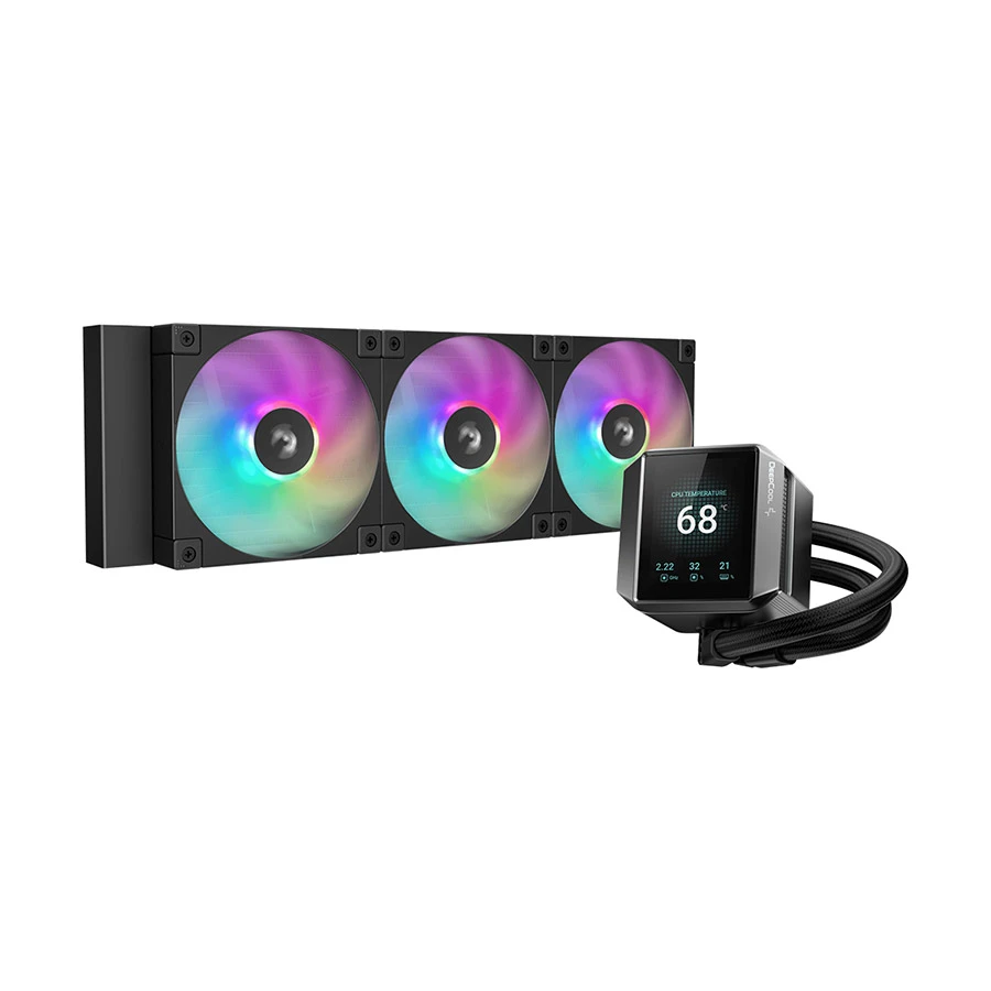 DeepCool MYSTIQUE 360 ARGB AIO Liquid CPU Cooler #R-LX750-BKADSNC-G-1