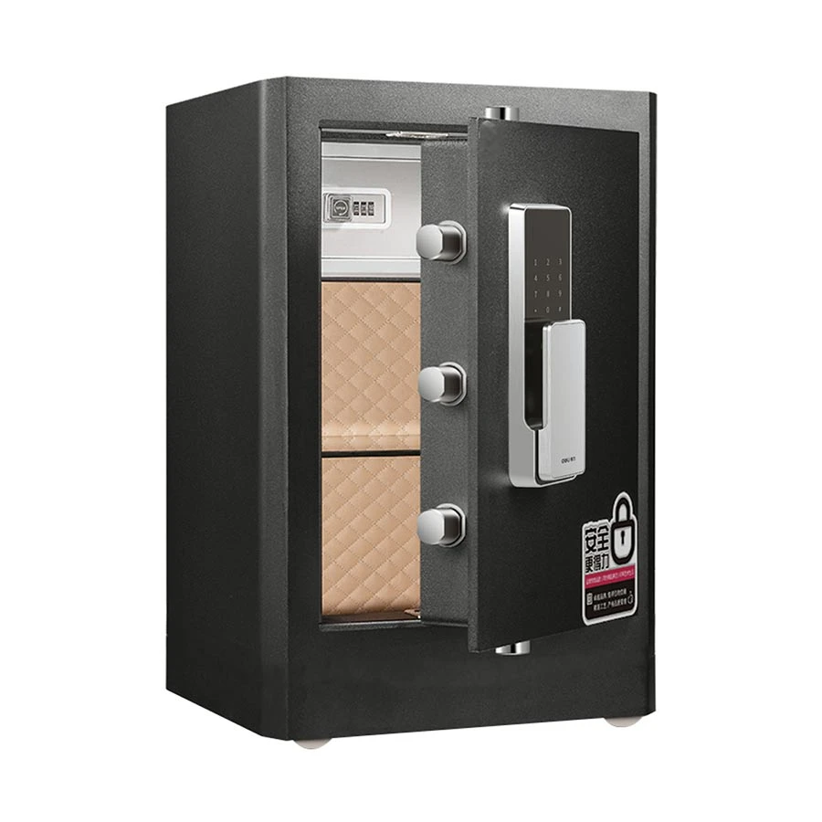 Deli 4116G Digital Safe Box Locker Vault (Key, Password & Fingerprint)