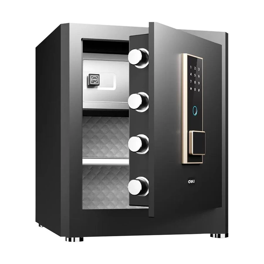Deli ET595 Digital Safe Box Locker Vault (Key, Password & Fingerprint)