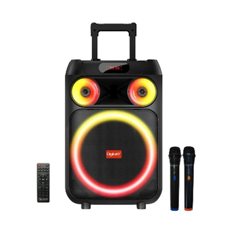 Digital X PartyMate T502 Bluetooth Portable Party Trolley Speaker with Microphone