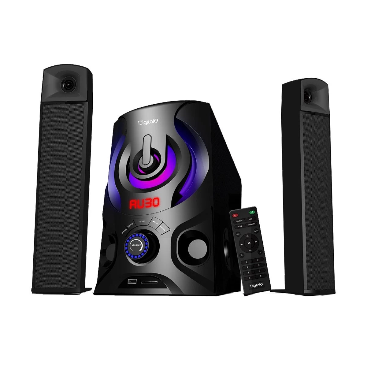 Digital X X-F982BT 2:1 Bluetooth Speaker