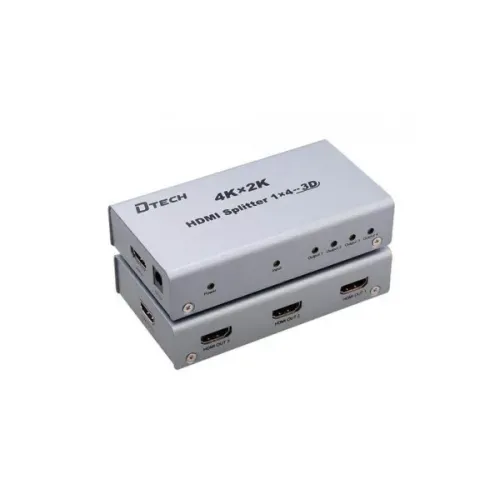 Dtech DT-7144 4K 4 Port HDMI Splitter
