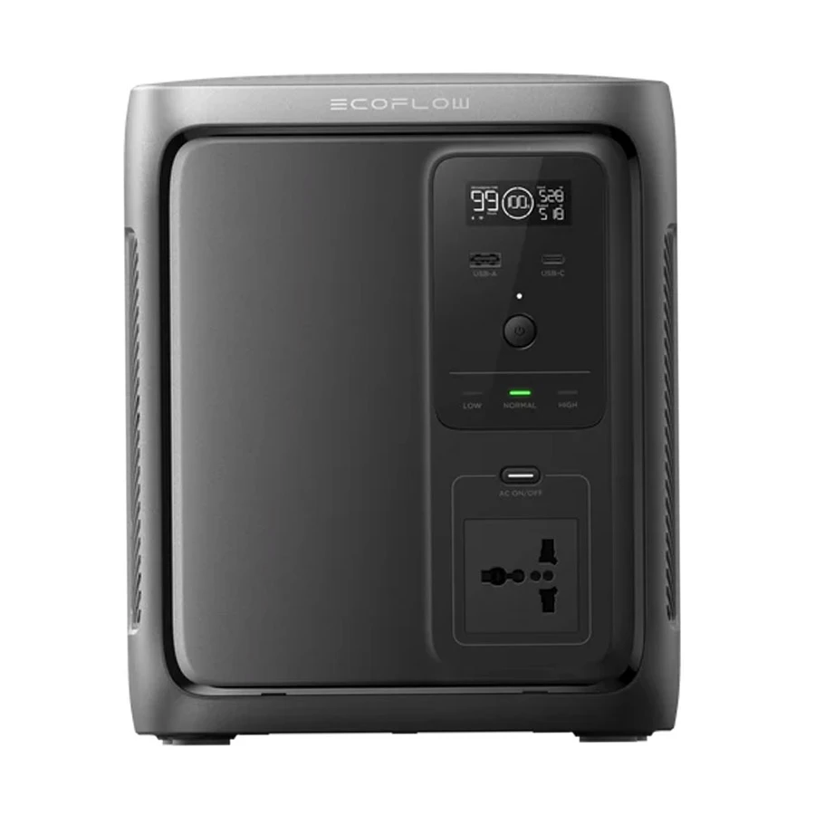 EcoFlow Delta 3 Air 1000 960Wh 500W Output & Gray Portable Power Station (UK Version, 3 Pin)