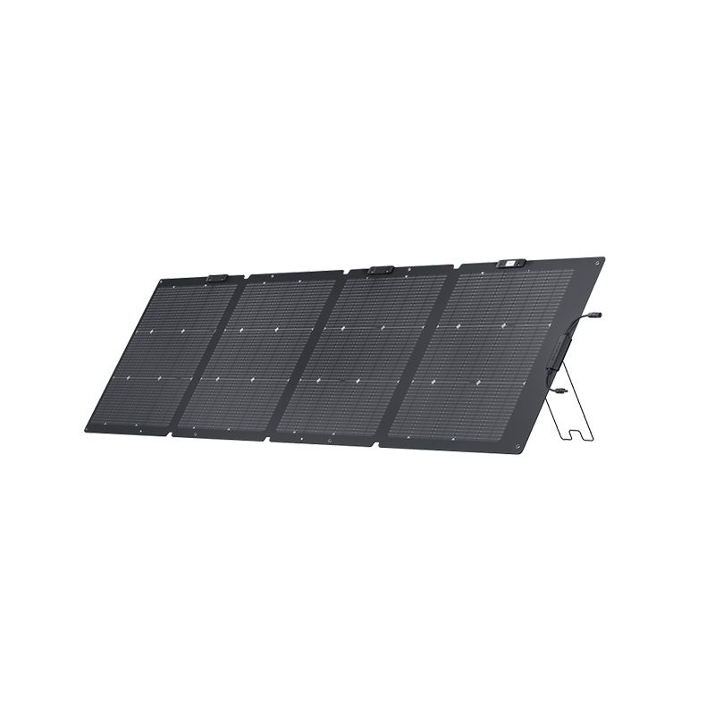 EcoFlow NextGen 220W Bifacial Portable Solar Panel - official view 2