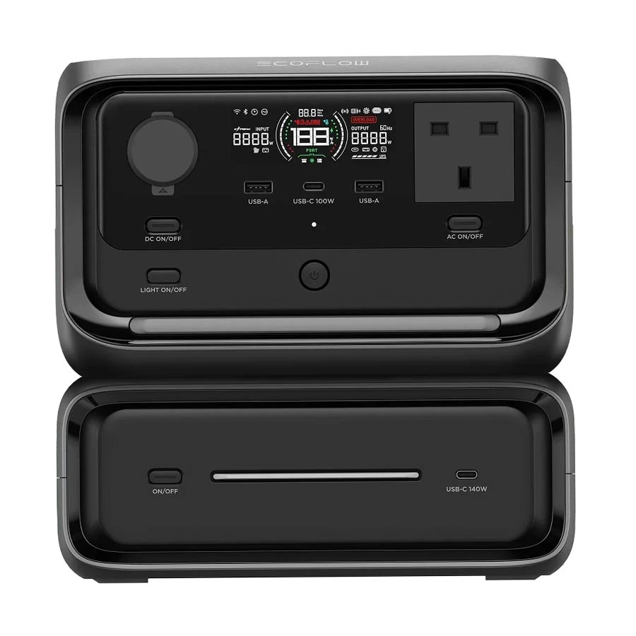 EcoFlow River 3 Max Plus 858Wh 600W Output Portable Power Station