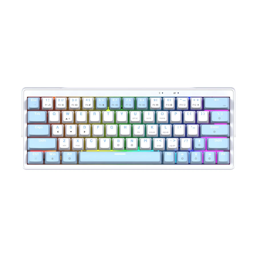 Fantech Atom X63 MK611 RGB Wired (Rosie Switch) (+Blue Key) Mechanical Gaming Keyboard