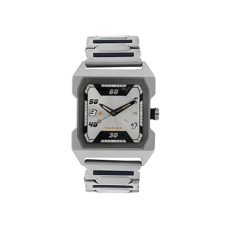 Fastrack Quartz 1474SM01 Analog Stainless Steel Strap Men's Watch