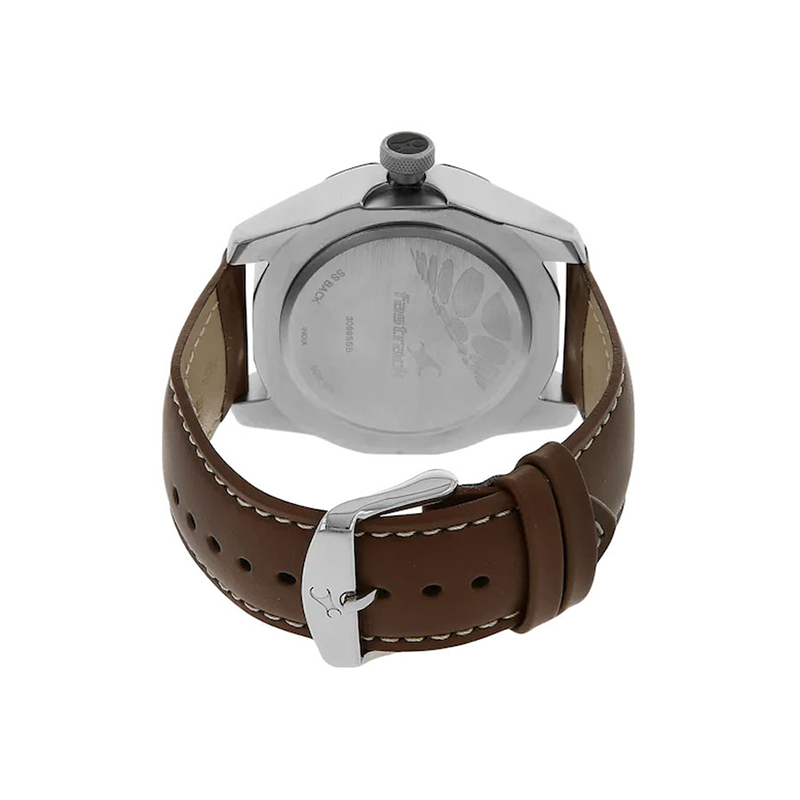 Fastrack 3099SL01 Quartz Analog Leather Strap Men's Watch - official view 4