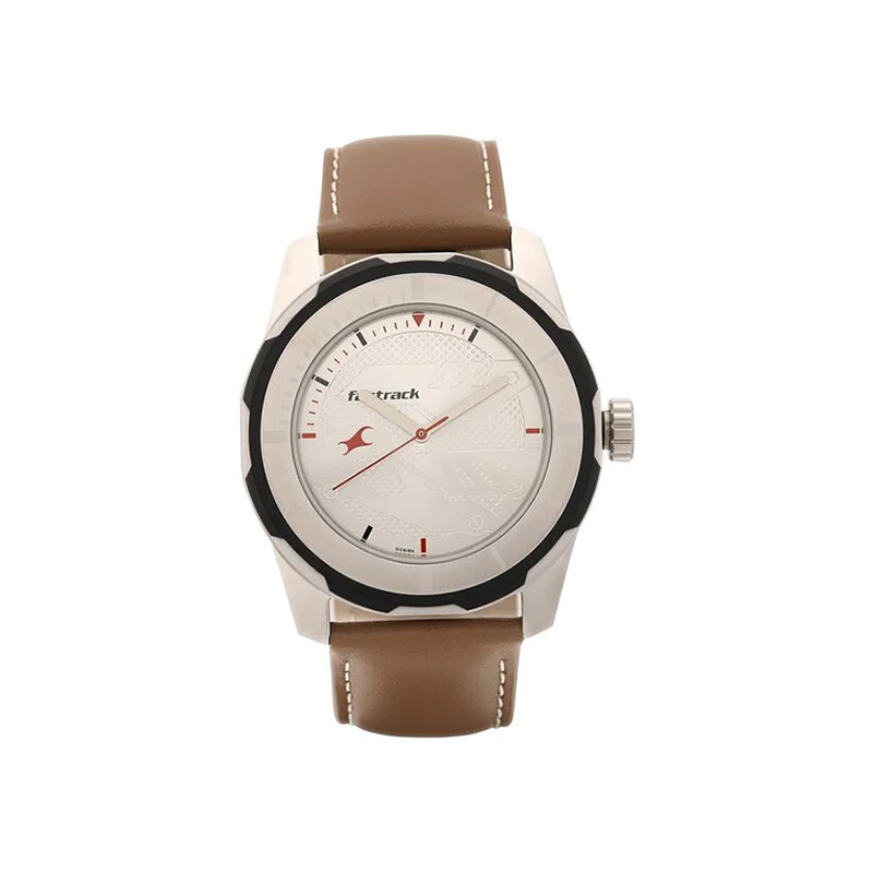 Fastrack 3099SL01 Quartz Analog Leather Strap Men's Watch