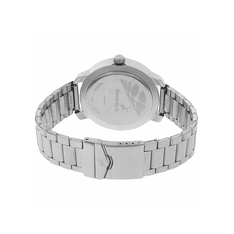Fastrack 3120SM02 Quartz Analog Stainless Steel Strap Men’s Watch - official view 3
